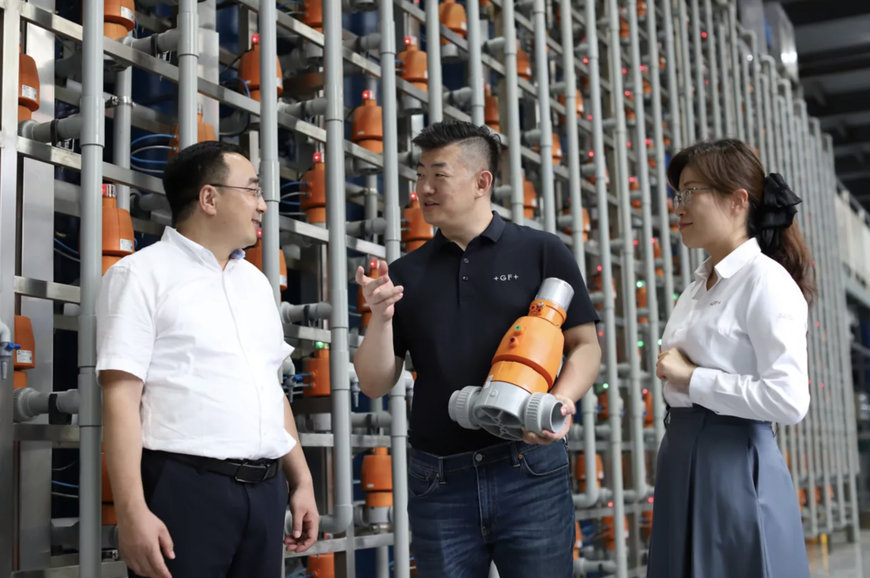 GF Piping Systems supplies 5,000 valves for revolutionized bioplastics production in China